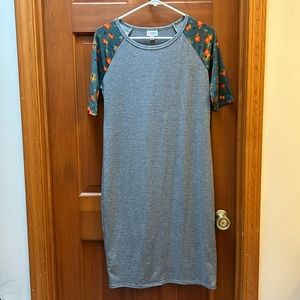 Size medium LuLaRoe Julia dress